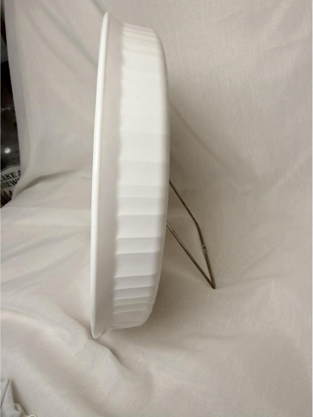 CorningWare French White F-3-B Quiche Dish Tart Pan